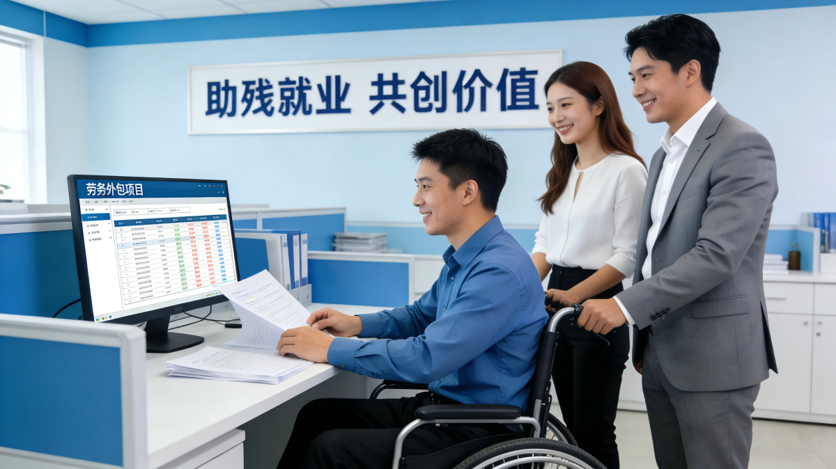 铜川残疾人助残就业劳务外包